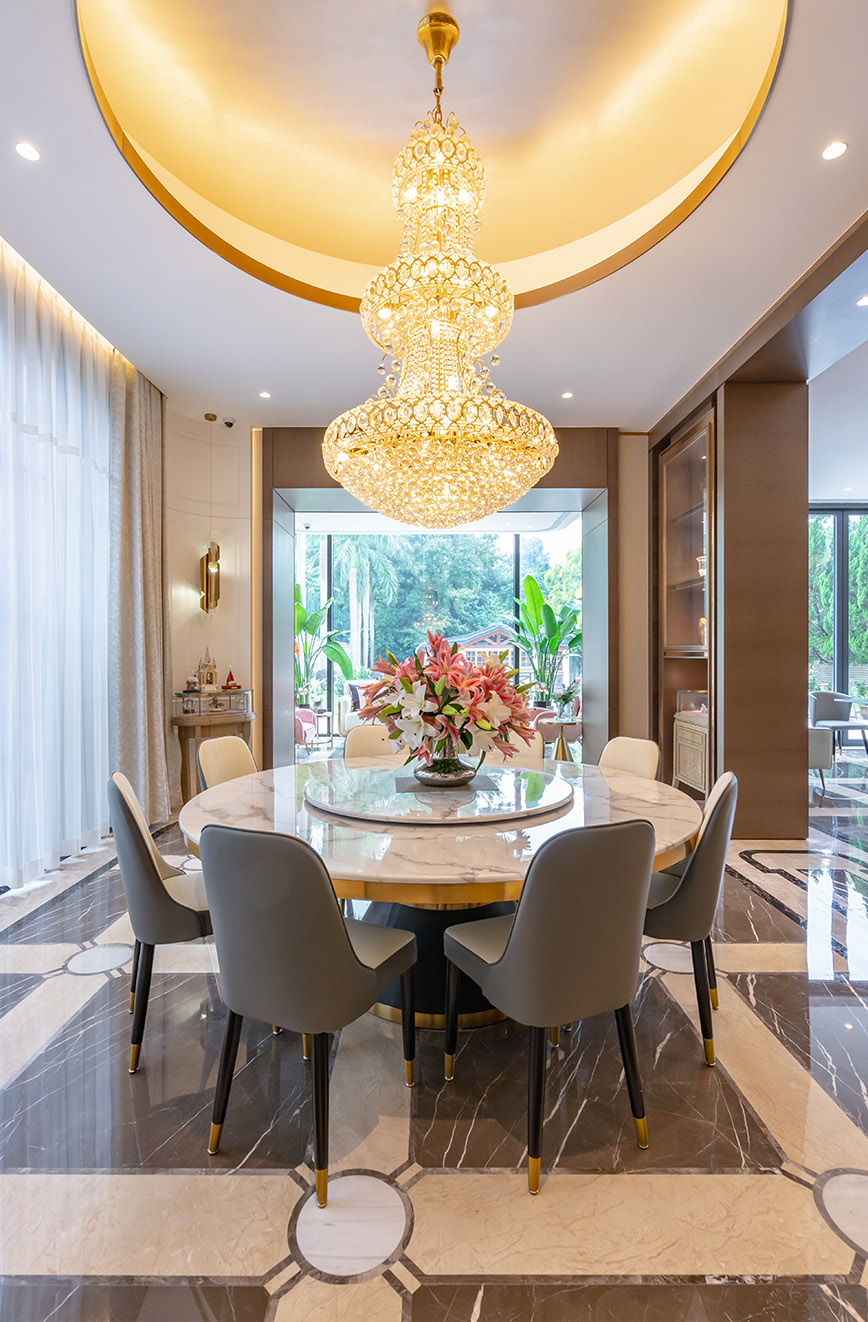 Royal Oaks interior design project Left vertical image 2